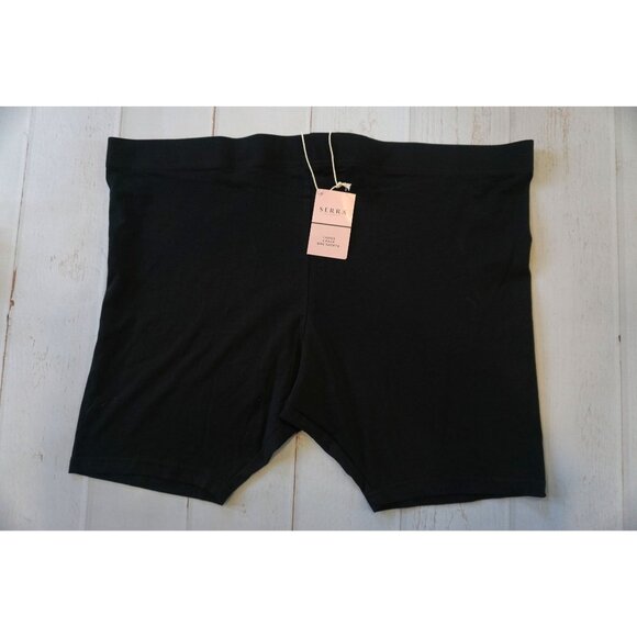 Serra Pants - Serra Ladies Black Stretchy Bike Shorts - Size XXL, NWT